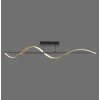 Paul Neuhaus Q-SWING Ceiling Light LED anthracite, gold, 1-light source, Remote control