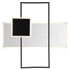 Globo DABBY Ceiling Light LED black, white, 1-light source, Remote control
