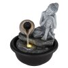 Globo FONTANA indoor fountain LED black, 1-light source