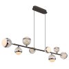 Globo UNTSY Pendant Light LED titanium, 8-light sources, Remote control