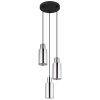 GLOBO Pendant Light black, 3-light sources