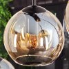 KOYOTO Pendant Light - glass Amber, 8-light sources