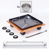 KOYOTO Ceiling Light - glass Ecru, black, 4-light sources