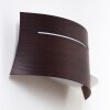 Novara wall light brown, 1-light source
