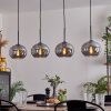 APEDO Pendant Light - glass Smoke-coloured, 4-light sources