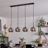 APEDO Pendant Light - glass Smoke-coloured, 4-light sources