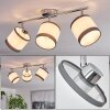 LOHOBE Ceiling Light chrome, 3-light sources