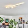AMDAL Ceiling Light LED white, 2-light sources