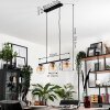 GASTOR Pendant Light - glass Amber, clear, 3-light sources