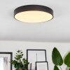 DIAGONAL Ceiling Light LED black, 1-light source, Remote control