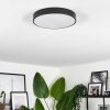 DIAGONAL Ceiling Light LED black, 1-light source, Remote control
