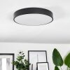 DIAGONAL Ceiling Light LED black, 1-light source, Remote control