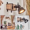 SAFARI Wall Light Ecru, black, 1-light source
