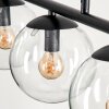 GASTOR Pendant Light - glass clear, 5-light sources