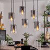 PARANE Pendant Light clear, Smoke-coloured, 6-light sources