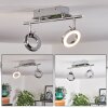 ALTAMAHAW Ceiling Light LED silver, 2-light sources