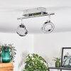 ALTAMAHAW Ceiling Light LED silver, 2-light sources