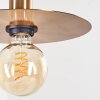MANO Pendant Light brass, black, 1-light source