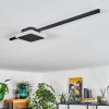 AMDAL Ceiling Light LED black, white, 2-light sources