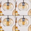 APEDO Pendant Light - glass Amber, clear, 8-light sources