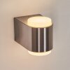 FANSHAWE Outdoor Wall Light LED matt nickel, 2-light sources