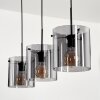 PARANE Pendant Light Smoke-coloured, 3-light sources
