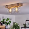 MONTGOMERY Ceiling Light - glass Ecru, black, 2-light sources