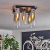 CAIMITTE Ceiling Light black, 5-light sources