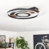TABONEIRA Ceiling Light LED black, 1-light source