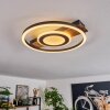 TABONEIRA Ceiling Light LED black, 1-light source