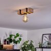 MONTGOMERY Ceiling Light Ecru, black, 1-light source