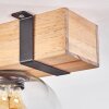 MONTGOMERY Ceiling Light - glass Ecru, black, 1-light source