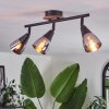 LETEQUE Ceiling Light Ecru, black, 3-light sources