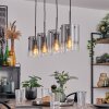 PARANE Pendant Light clear, Smoke-coloured, 4-light sources