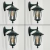 LORIA Outdoor Wall Light green, black, 1-light source