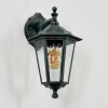 LORIA Outdoor Wall Light green, black, 1-light source