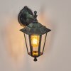 LORIA Outdoor Wall Light green, black, 1-light source
