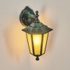 LORIA Outdoor Wall Light green, black, 1-light source
