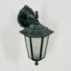 LORIA Outdoor Wall Light green, black, 1-light source