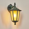 LORIA Outdoor Wall Light green, black, 1-light source