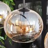 APEDO Pendant Light - glass Amber, 3-light sources