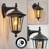 LORIA Outdoor Wall Light black, 1-light source