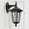 LORIA Outdoor Wall Light black, 1-light source