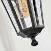 LORIA Outdoor Wall Light black, 1-light source