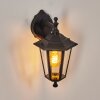 LORIA Outdoor Wall Light black, 1-light source