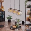 APEDO Pendant Light - glass Amber, clear, 3-light sources