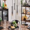 CAIMITTE Pendant Light clear, Smoke-coloured, 3-light sources