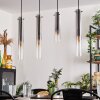 CAIMITTE Pendant Light clear, Smoke-coloured, 4-light sources