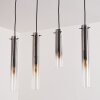 CAIMITTE Pendant Light clear, Smoke-coloured, 4-light sources