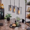 PARANE Pendant Light - glass Smoke-coloured, 3-light sources